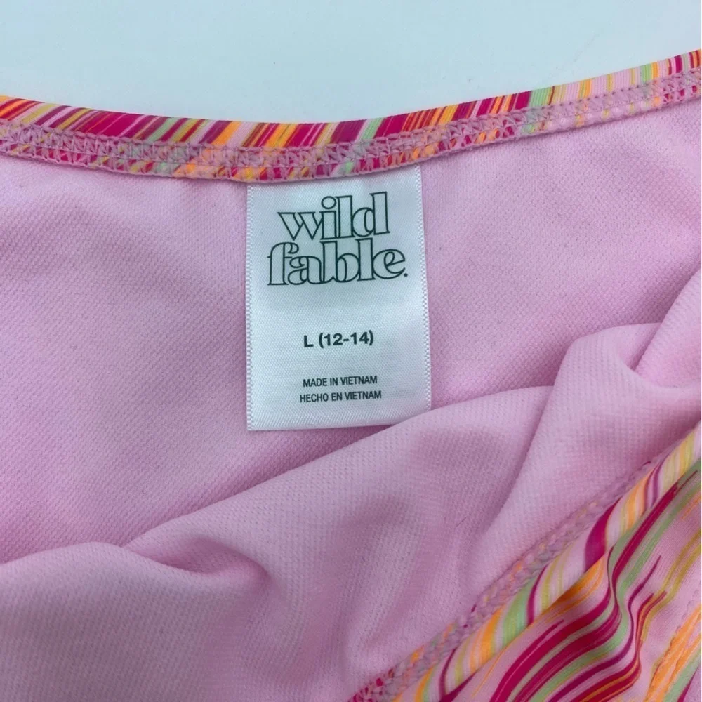 Wild Fable‎ Graphic Print Bikini Bottom- Large